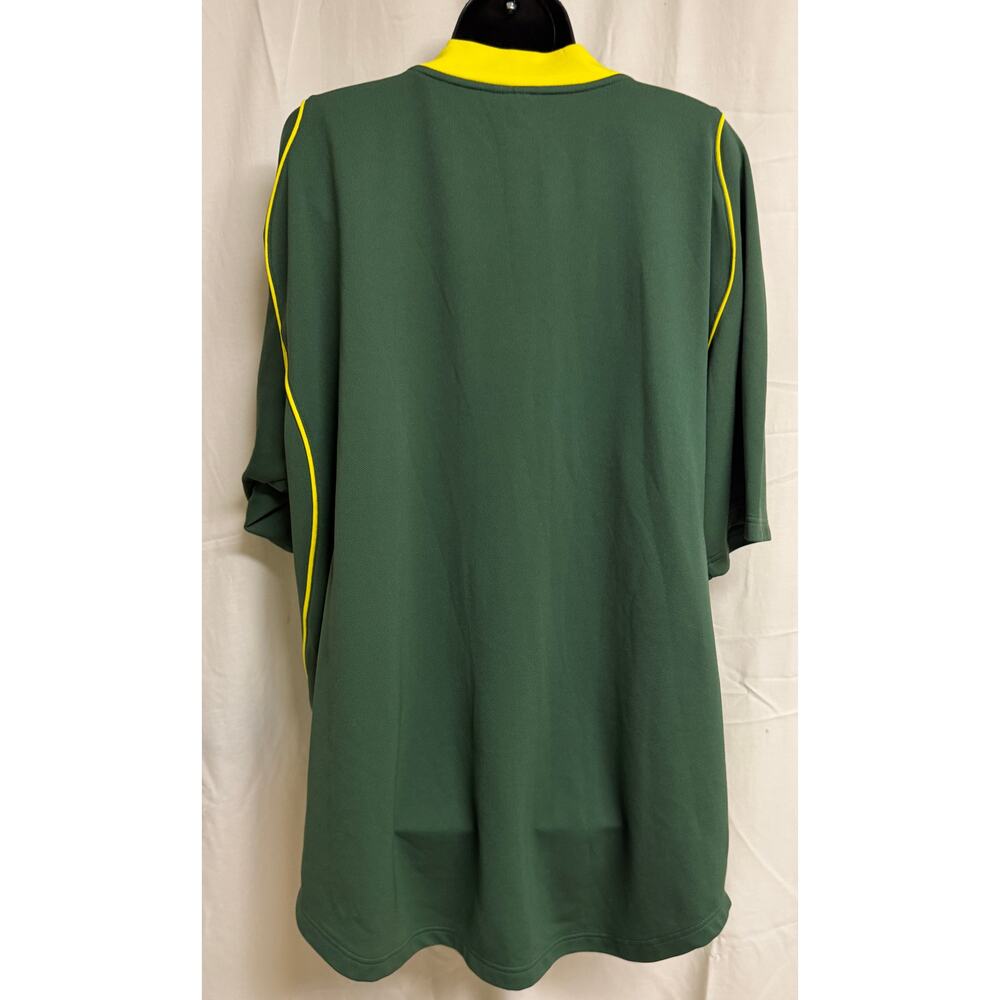 Nike Oregon Ducks Mens Jersey Size XL Extra Large Green Yellow Short Sleeve EUC - Picture 6 of 9